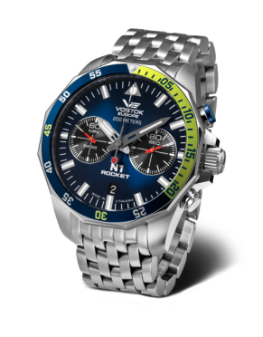 pnske hodinky Vostok-Europe N-1 ROCKET chrono line 6S21-225A708B