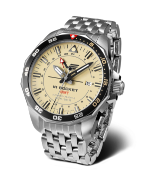 pnske hodinky Vostok-Europe N-1 ROCKET automatic, GMT NH34-225A713B