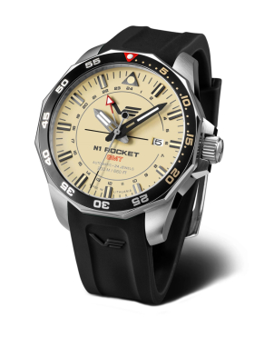 pnske hodinky Vostok-Europe N-1 ROCKET automatic, GMT NH34-225A713S