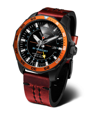 pnske hodinky Vostok-Europe N-1 ROCKET automatic, GMT NH34-225A714