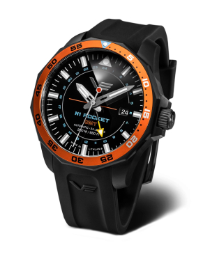 pnske hodinky Vostok-Europe N-1 ROCKET automatic, GMT NH34-225C714S