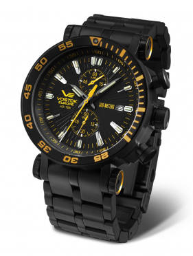 pnske hodinky Vostok-Europe ENERGIA Rocket chrono line VK61/575C589B