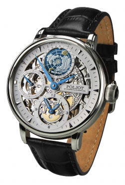 p�nske hodinky POLJOT INTERNATIONAL model GLOBETROTTER 9730.2940551