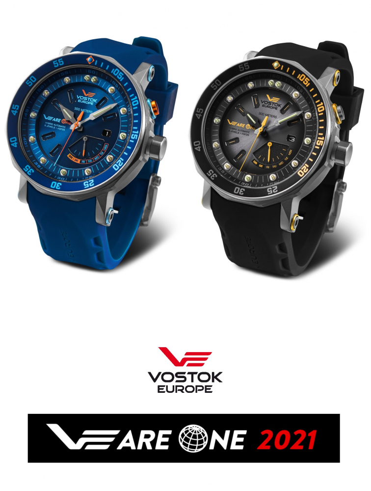 pánske hodinky Vostok-Europe limitovaná edícia VEareONE 2021 PX84 variant C+E-MAX