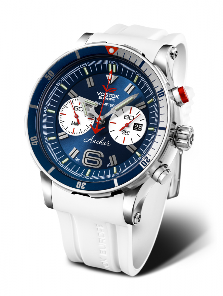 pánske hodinky Vostok-Europe ANCHAR Submarine chrono line 6S21/510A583
