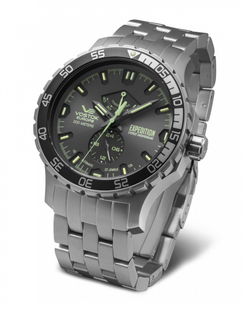 pánske hodinky EVEREST UNDERGROUND automatic line YN84/597A543BS