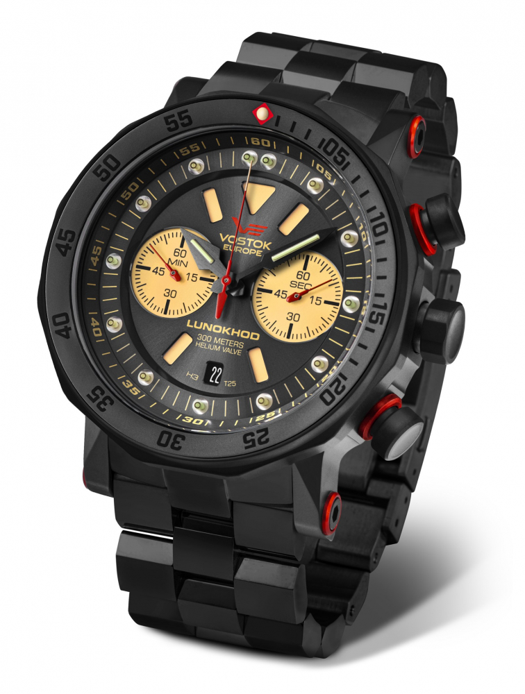 pánske hodinky Vostok-Europe LUNOCHOD-2 chrono line  6S21-620C629B