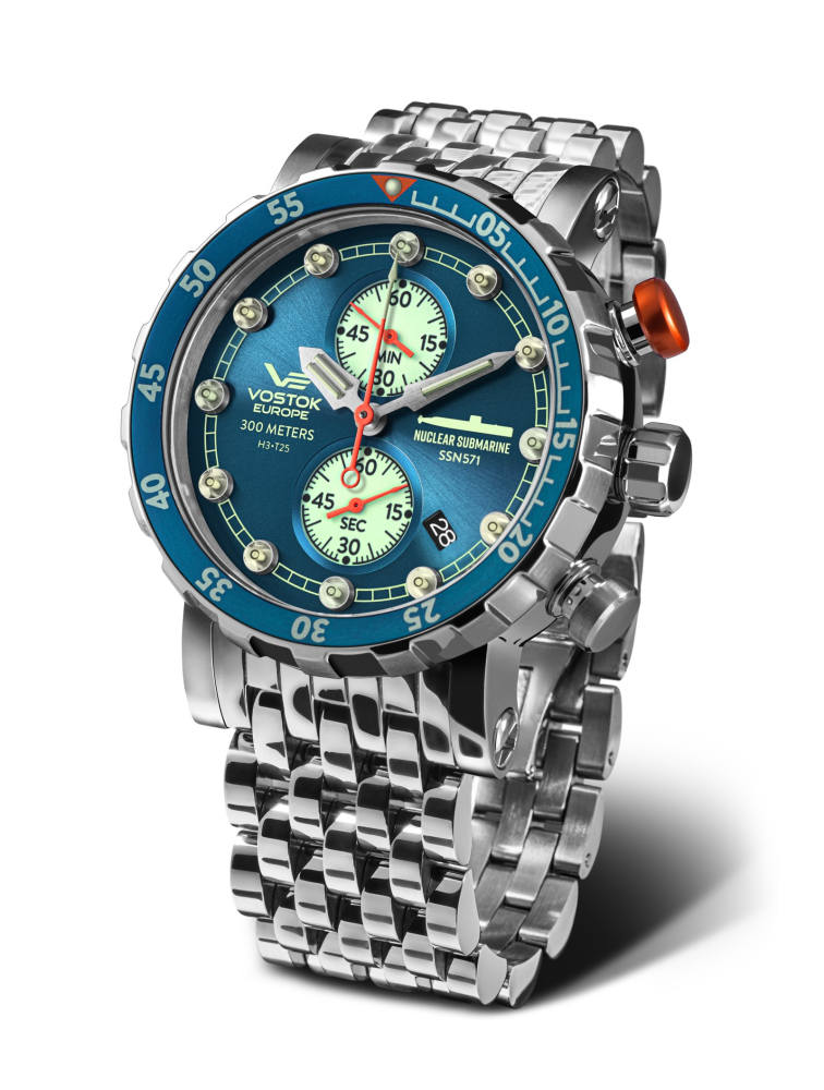 pánske hodinky Vostok-Europe NUCLEAR SUBMARINE VK61-571A610B